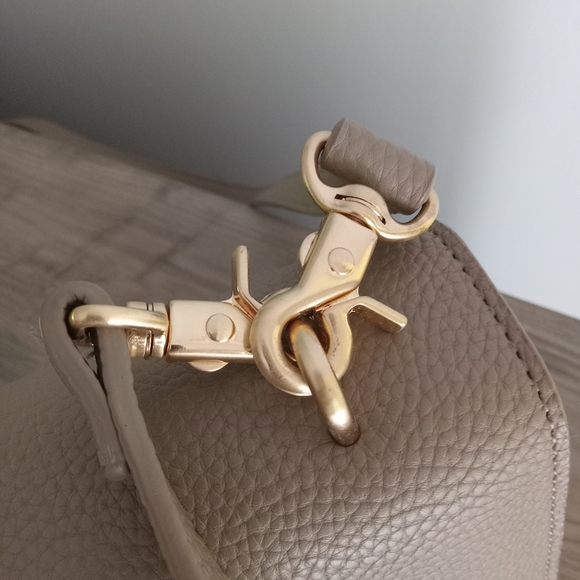 ELOISE SATCHEL [SIGNET] - LIGHT MUD GRAY - Picture 11 of 14